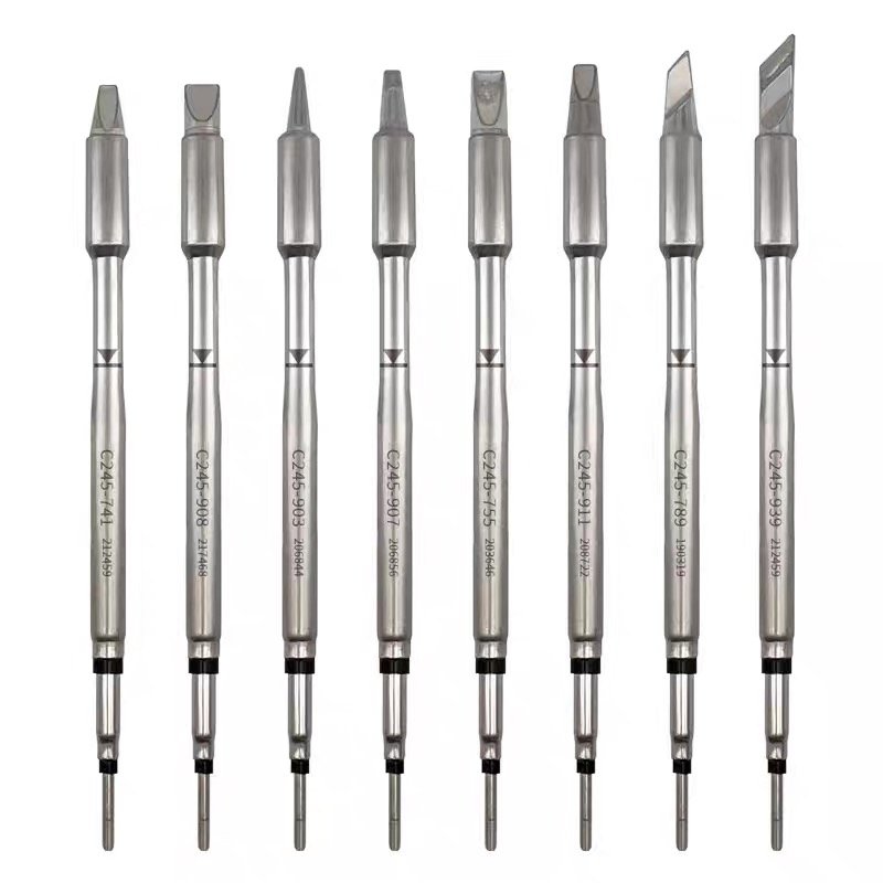 JBC C245 Compatible Soldering Tips – Cartridge Replacement for CD/CDE/DME Stations